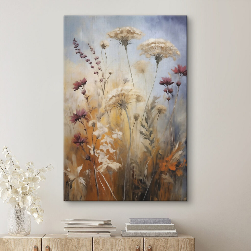 Painting of flowers and plants Painting of flowers and plants