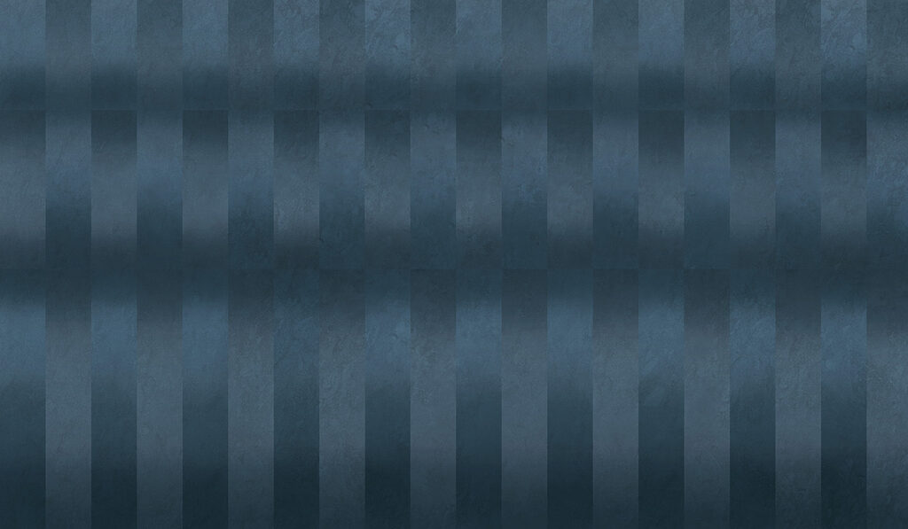 Blue and grey striped wall Blue and grey striped wall