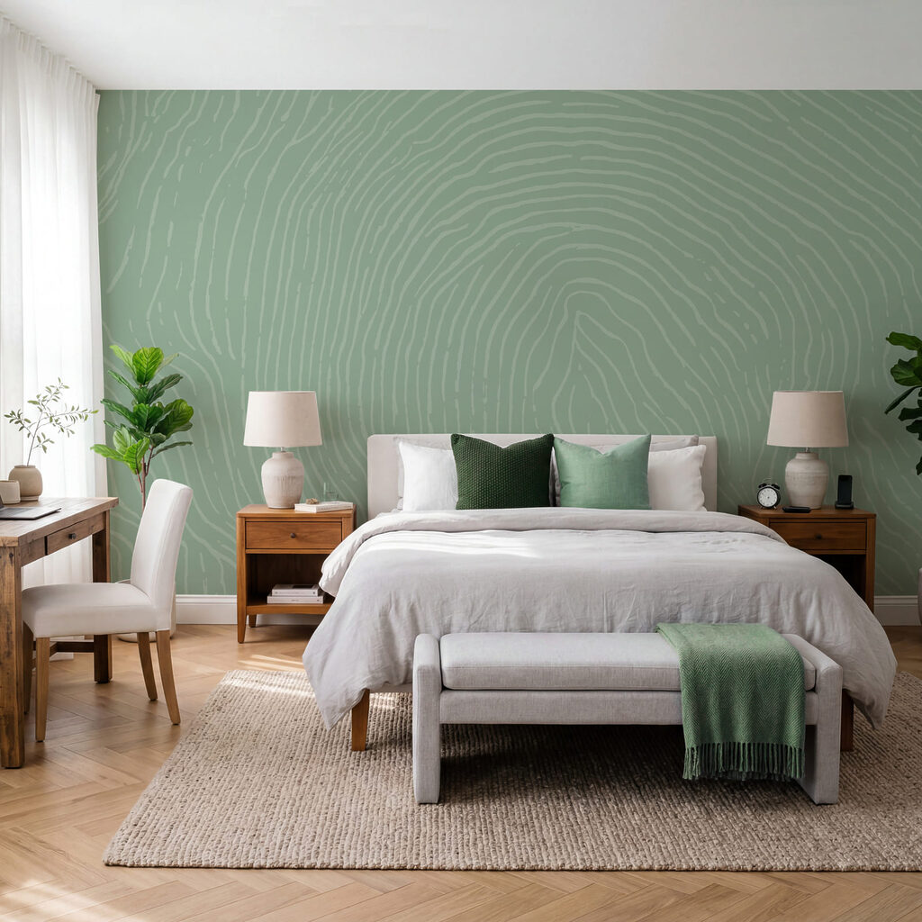 Diseño en verde y blanco Diseño en verde y blanco