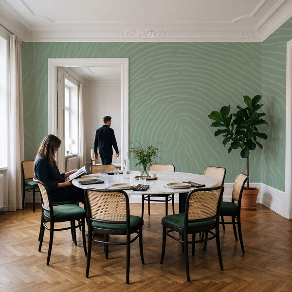 Diseño en verde y blanco Diseño en verde y blanco