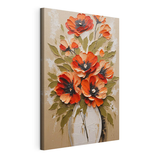 Cuadros Un cuadro de flores en un jarrón (SKU: s38176) Cuadros Cuadros Un cuadro de flores en un jarrón (SKU: s38176)