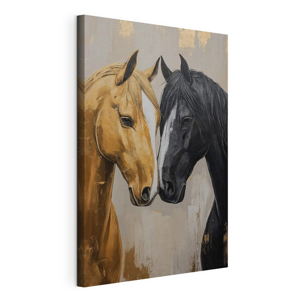 Cuadros Dos caballos en un tierno abrazo (SKU: s41922) Cuadros Cuadros Dos caballos en un tierno abrazo (SKU: s41922)