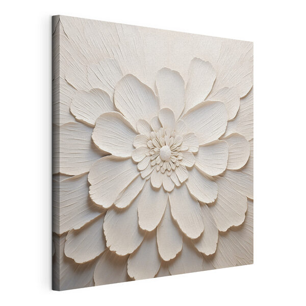 Flor blanca con muchos pétalos Cuadros Flor blanca con muchos pétalos