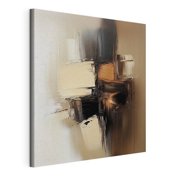 Cuadros Tonos abstractos en movimiento fluido