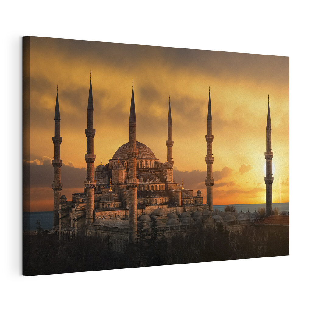 Large building with towers and towers Large building with towers and towers