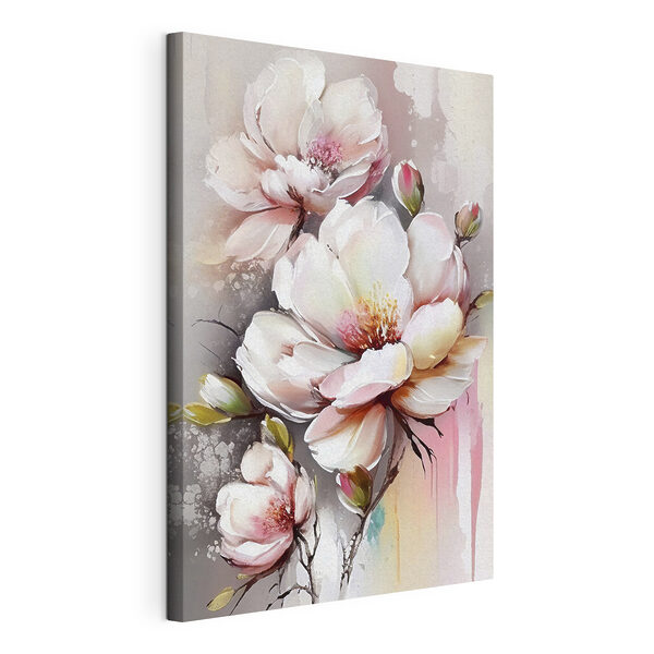Cuadros Un cuadro de flores sobre un fondo blanco (SKU: s35925) Cuadros Cuadros Un cuadro de flores sobre un fondo blanco (SKU: s35925)