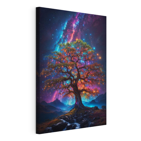 Cuadros Árbol con luces de colores (SKU: s36059) Cuadros Cuadros Árbol con luces de colores (SKU: s36059)
