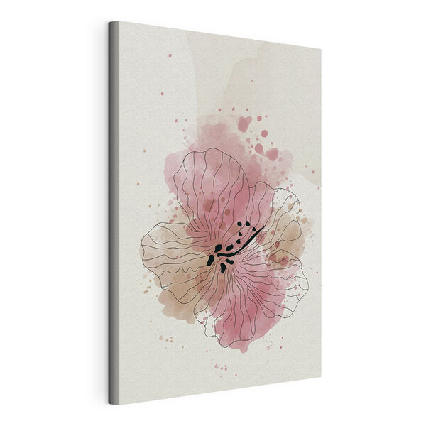 Un dibujo de una flor Cuadros Un dibujo de una flor