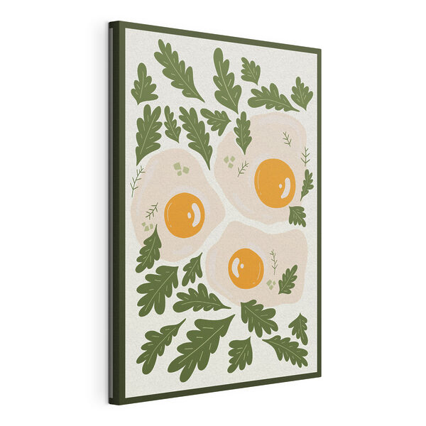 Cuadros Una foto de huevos y hojas (SKU: s36860) Cuadros Cuadros Una foto de huevos y hojas (SKU: s36860)