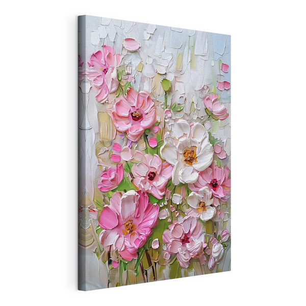 Cuadros Un cuadro de flores sobre un fondo blanco (SKU: s38866) Cuadros Cuadros Un cuadro de flores sobre un fondo blanco (SKU: s38866)