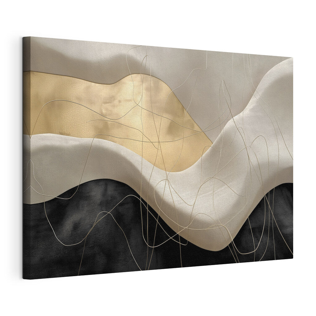 Abstract waves and lines intertwining Abstract waves and lines intertwining