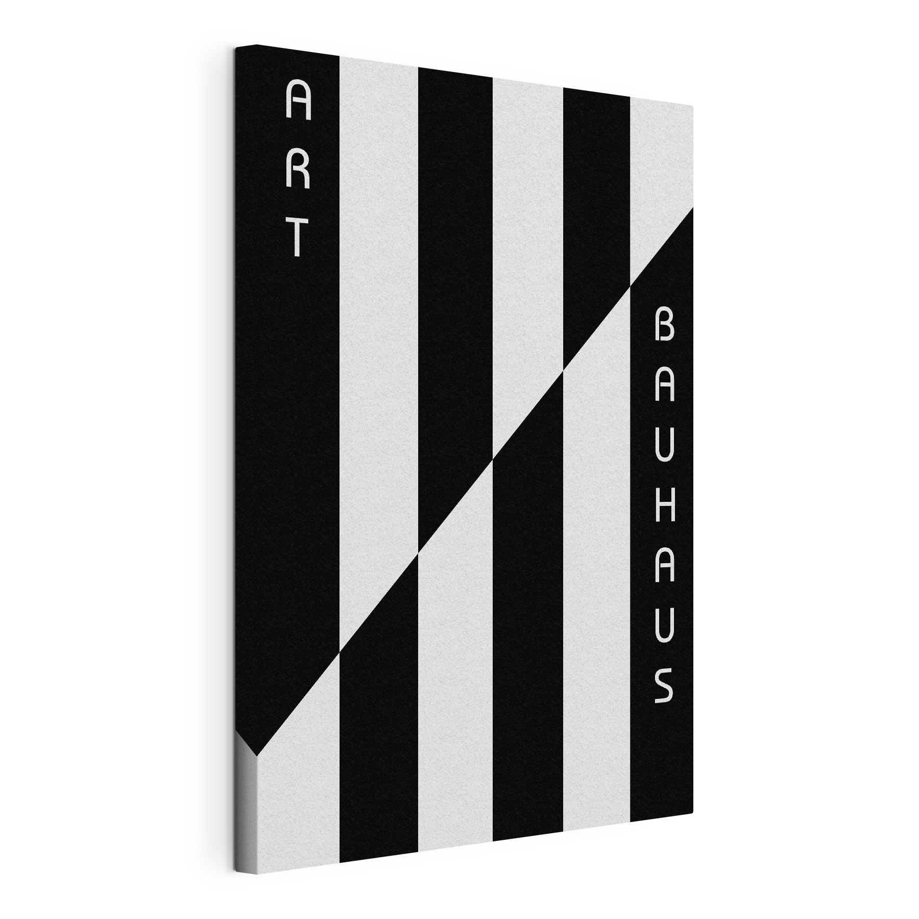 A black and white striped background A black and white striped background