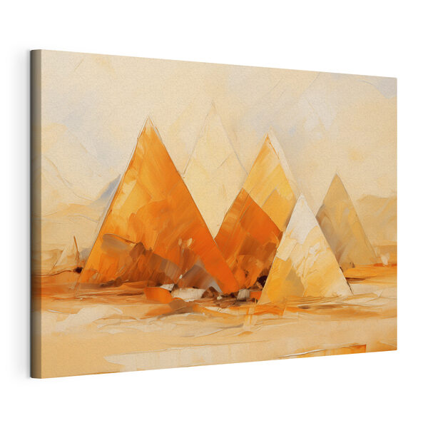 Cuadros Un grupo de pirámides en el desierto (SKU: s39435) Cuadros Cuadros Un grupo de pirámides en el desierto (SKU: s39435)