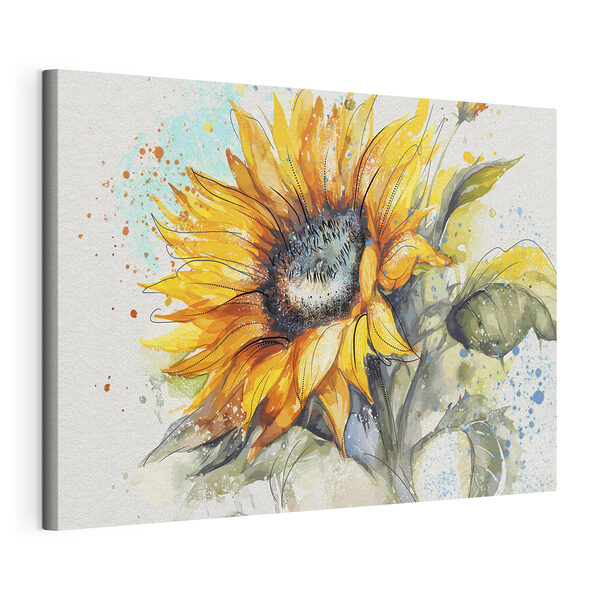 Cuadros Cuadro de un girasol (SKU: s39583) Cuadros Cuadros Cuadro de un girasol (SKU: s39583)