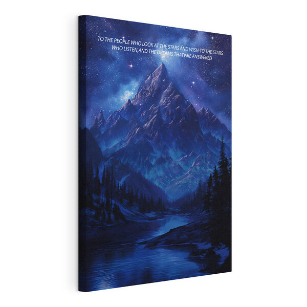 Cuadros Cuadros Cordillera con árboles y un río (SKU: s40009)
