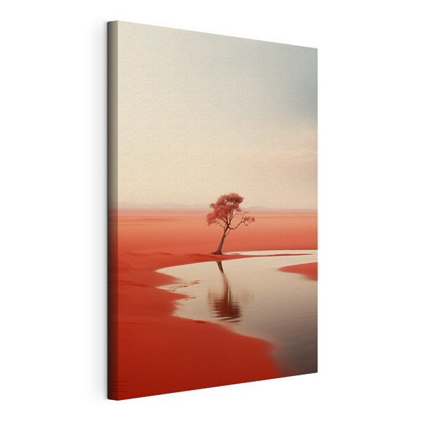 Cuadros Árbol en un desierto rojo (SKU: s40722) Cuadros Cuadros Árbol en un desierto rojo (SKU: s40722)