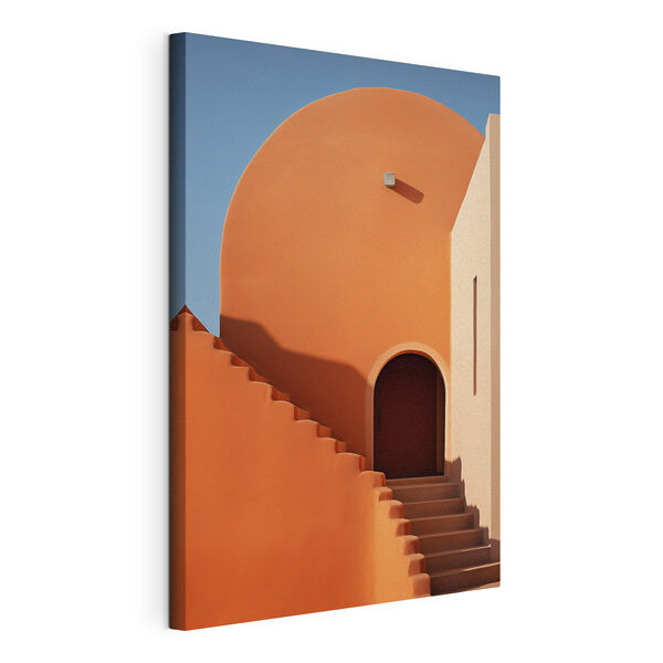 Cuadros Escalera que conduce a un edificio (SKU: s40724) Cuadros Cuadros Escalera que conduce a un edificio (SKU: s40724)