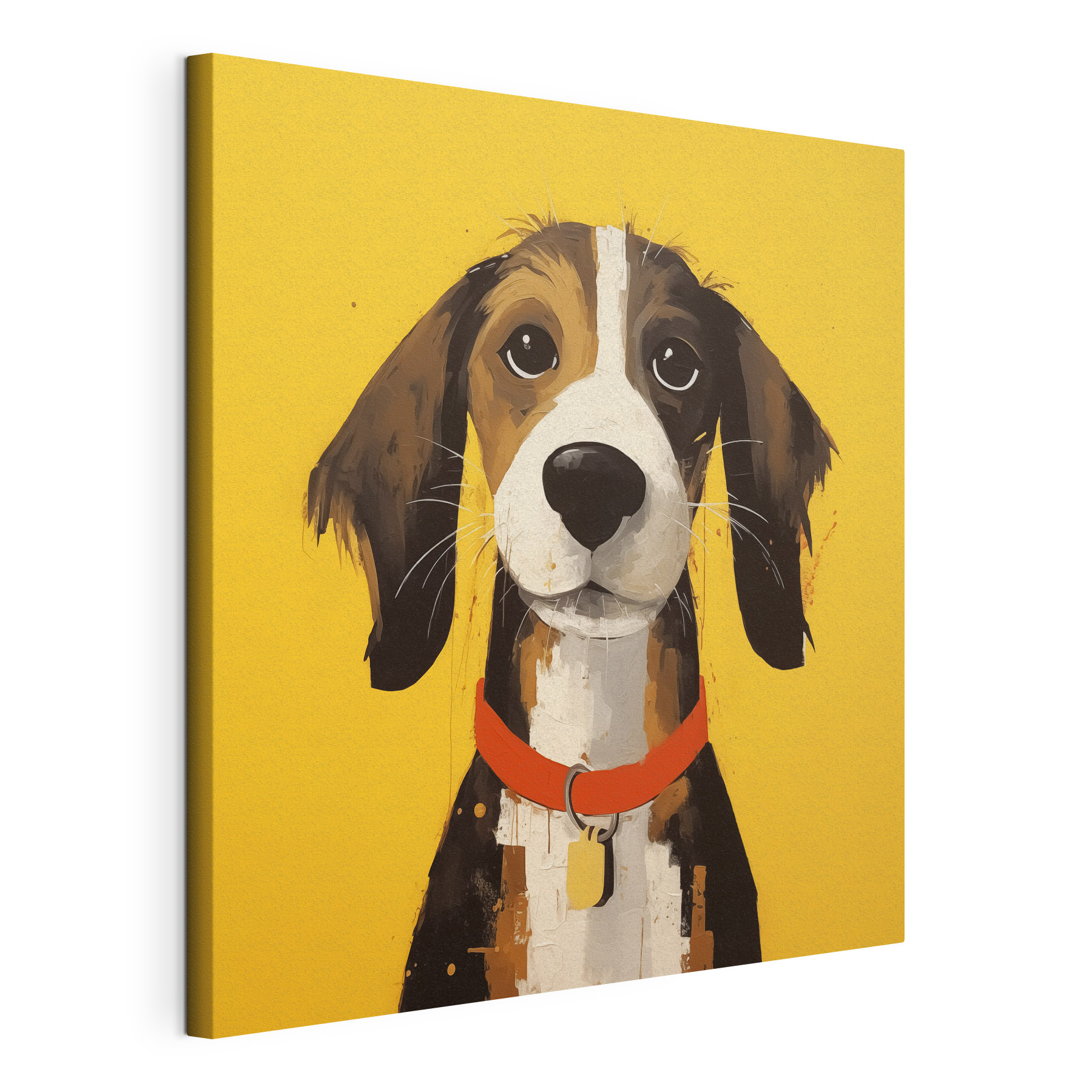 Painting of a dog
