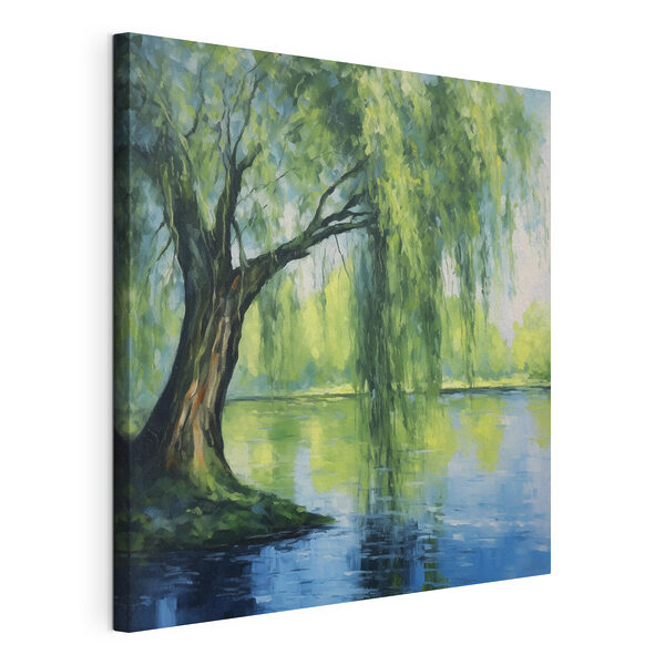 Cuadros Árbol junto al agua