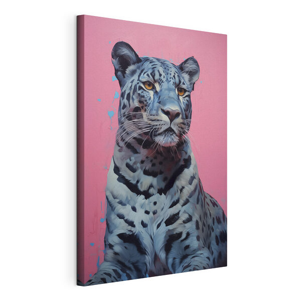 Un felino majestuoso con un pelaje de colores llamativos Cuadros Un felino majestuoso con un pelaje de colores llamativos