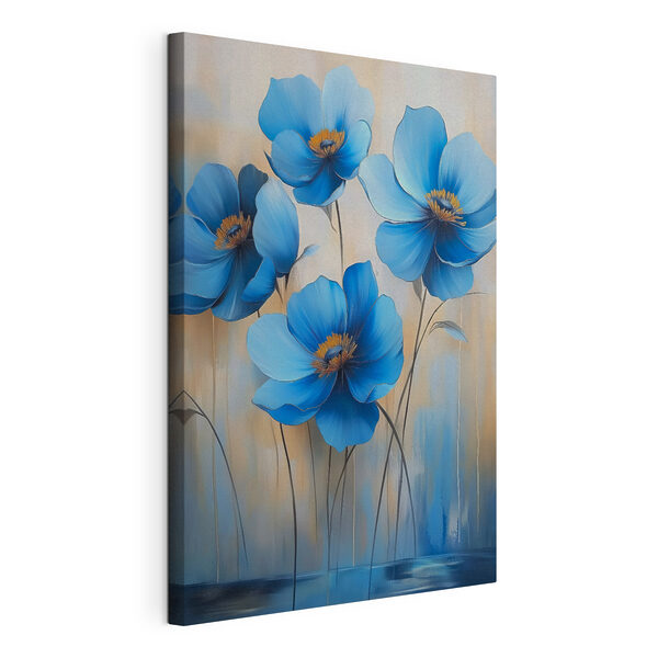 Cuadros Cuadros Cuadro de flores azules (SKU: s41818)