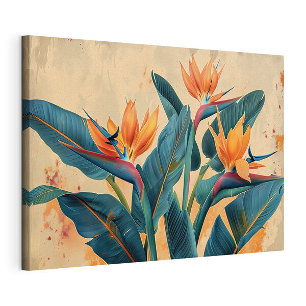 Cuadros Flores tropicales de vivos colores en armonía (SKU: s41863) Cuadros Cuadros Flores tropicales de vivos colores en armonía (SKU: s41863)