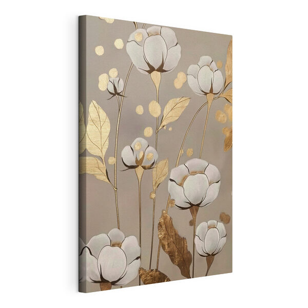 Cuadros Pintura de flores y hojas (SKU: s42172) Cuadros Cuadros Pintura de flores y hojas (SKU: s42172)