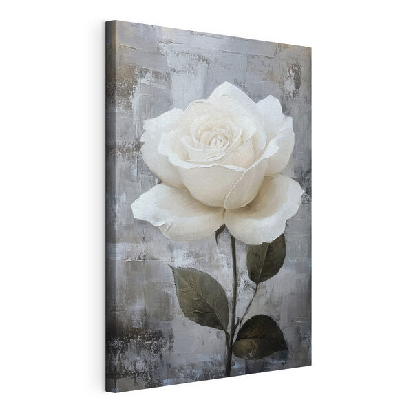 Cuadros Cuadros Cuadro de una rosa blanca (SKU: s42185)