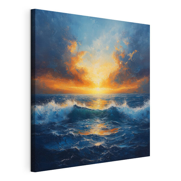 Cuadros Puesta de sol sobre el mar (SKU: s42510) Cuadros Cuadros Puesta de sol sobre el mar (SKU: s42510)