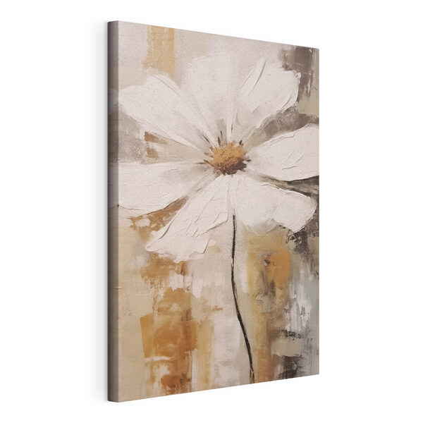 Cuadros Cuadro de una flor blanca