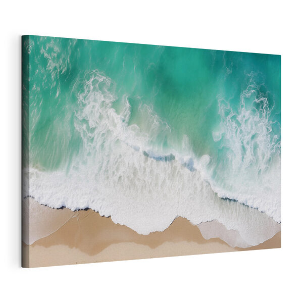Cuadros Las olas rompiendo en la playa (SKU: s42930) Cuadros Cuadros Las olas rompiendo en la playa (SKU: s42930)