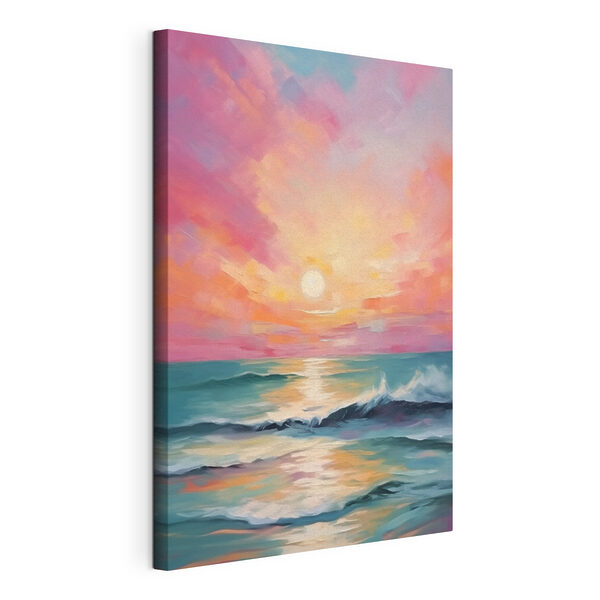 Cuadros Cuadro de una puesta de sol sobre el mar (SKU: s42943) Cuadros Cuadros Cuadro de una puesta de sol sobre el mar (SKU: s42943)