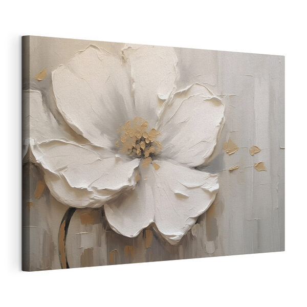 Cuadros Una delicada elegancia floral en tonos blancos (SKU: s43215) Cuadros Cuadros Una delicada elegancia floral en tonos blancos (SKU: s43215)