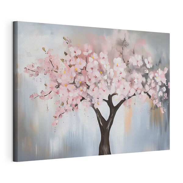 Cuadros Cuadro de un árbol con flores rosas (SKU: s43300) Cuadros Cuadros Cuadro de un árbol con flores rosas (SKU: s43300)