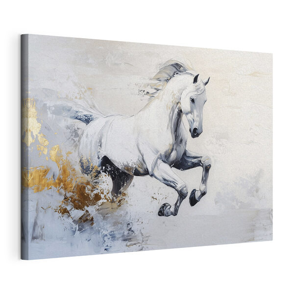 Cuadros Cuadros Cuadro de un caballo blanco (SKU: s43498)