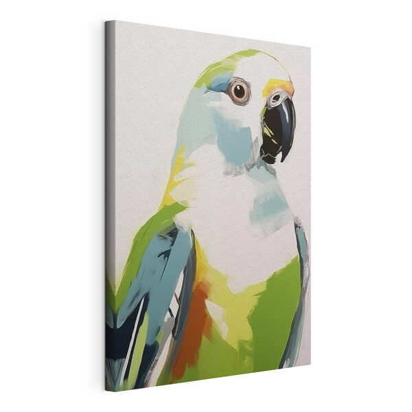 Pájaro de colores vivos con pico negro Cuadros Pájaro de colores vivos con pico negro