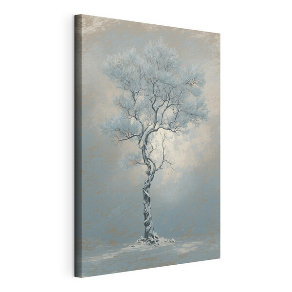 Cuadros Cuadros Árbol cubierto de nieve (SKU: s44087)
