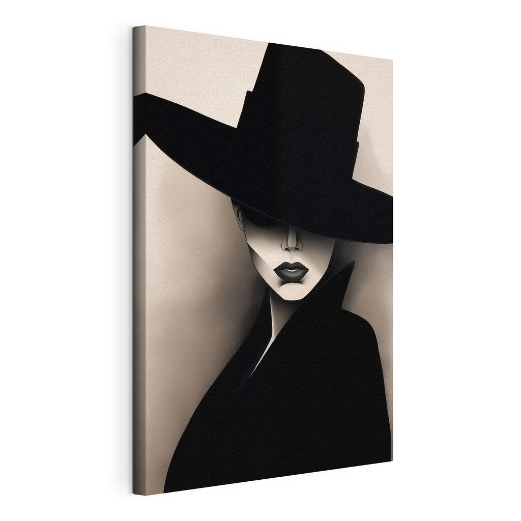 Woman wearing a hat