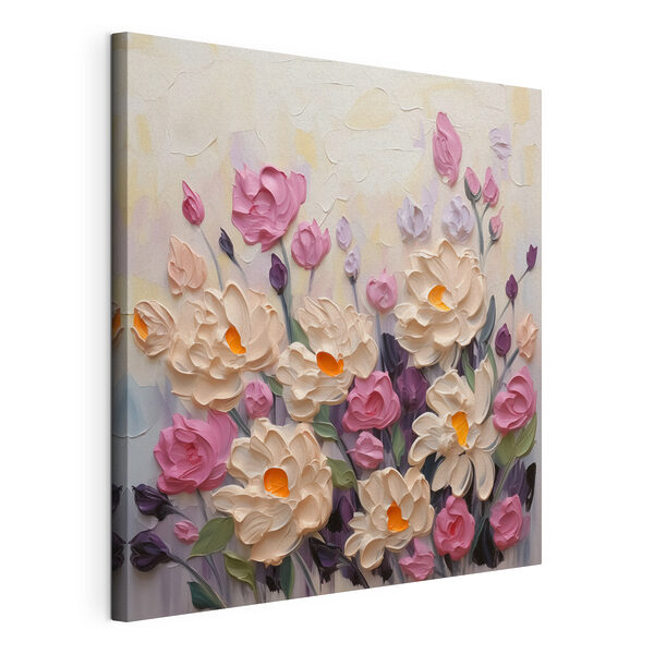 Cuadros Pintura de flores y hojas (SKU: s44291) Cuadros Cuadros Pintura de flores y hojas (SKU: s44291)