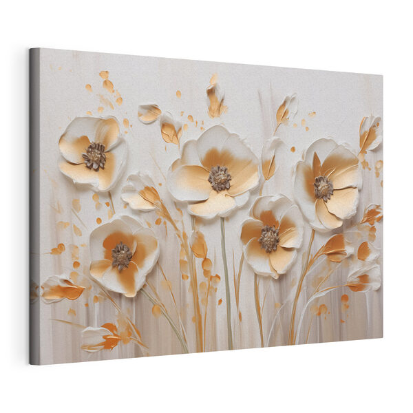 Cuadros Delikadas flores en tonos suaves (SKU: s44292) Cuadros Cuadros Delikadas flores en tonos suaves (SKU: s44292)