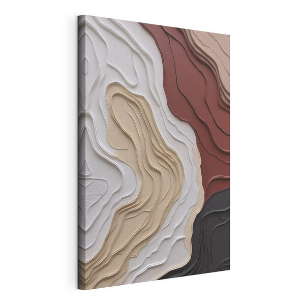 Artistic layers in warm, soft colors Artistic layers in warm, soft colors