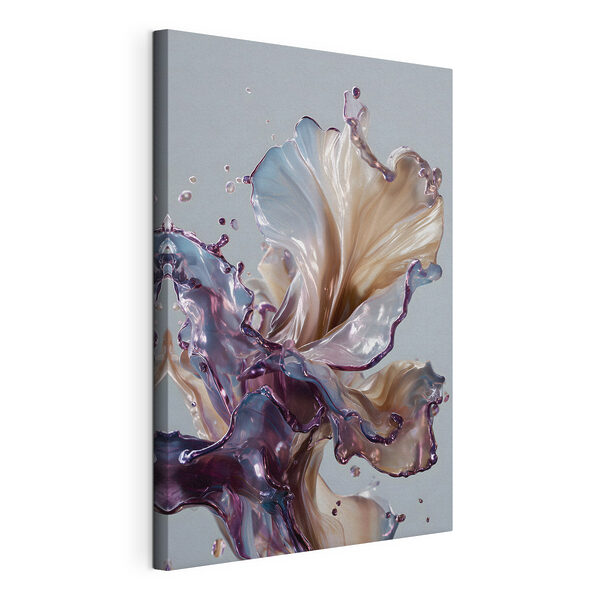 Flowing colors in harmonious motion