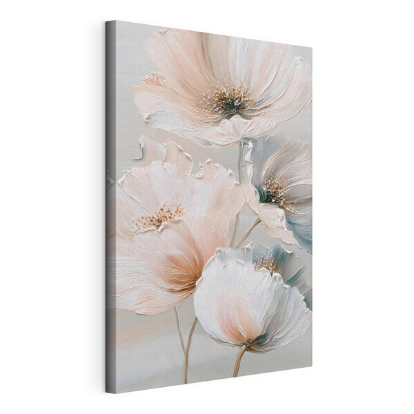 Delicate blooms in soft pastel hues Delicate blooms in soft pastel hues
