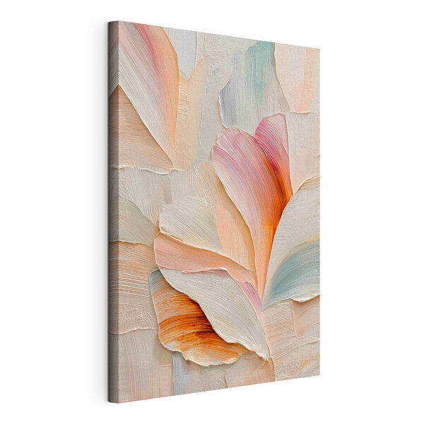 - Tonos suaves de pétalos abstractos Cuadros - Tonos suaves de pétalos abstractos