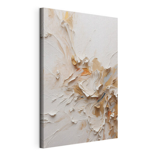 Pintura blanca y marrón Cuadros Pintura blanca y marrón