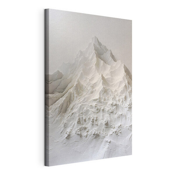 Cuadros Montaña blanca con nieve