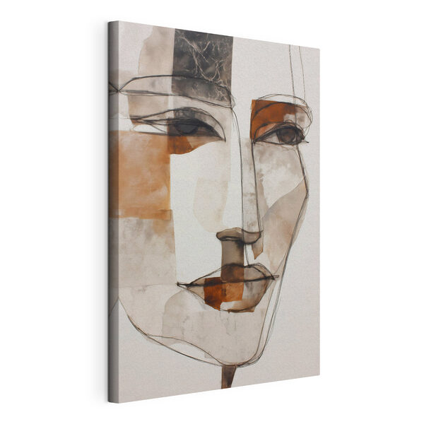 Dibujo de un rostro Cuadros Dibujo de un rostro