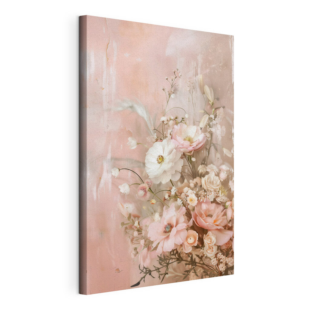 Delicate blooms on a soft backdrop