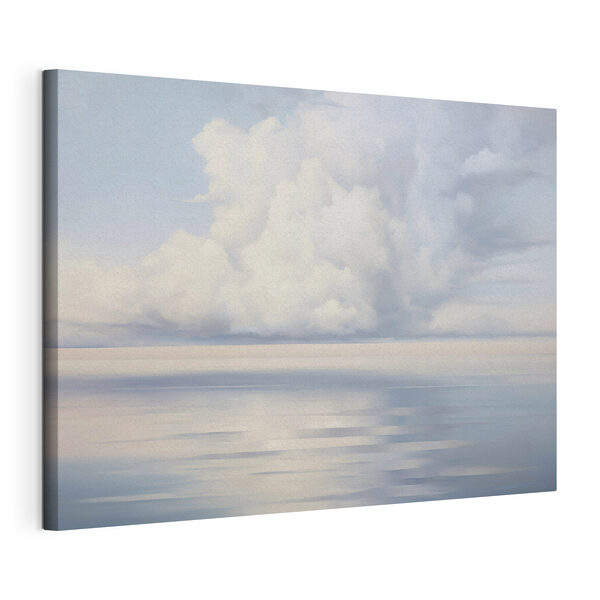 Gran masa de agua con nubes en el cielo Cuadros Gran masa de agua con nubes en el cielo