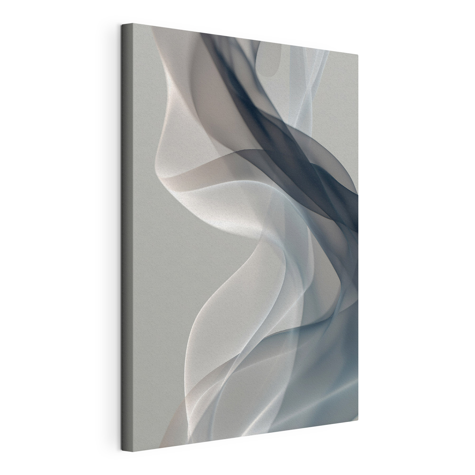 Black and white smoke
